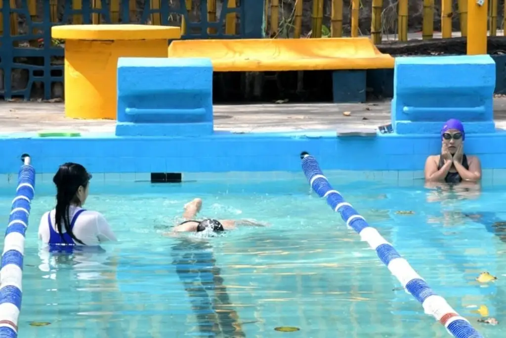 Dan clases gratis de natación a niños en albercas de Veracruz - xeu  noticias veracruz