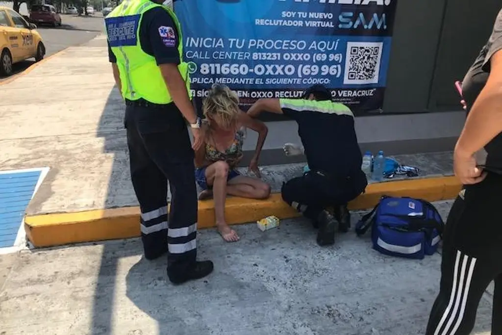 Imagen Tenía reporte de desaparecida, mujer encontrada golpeada en Boca del Río