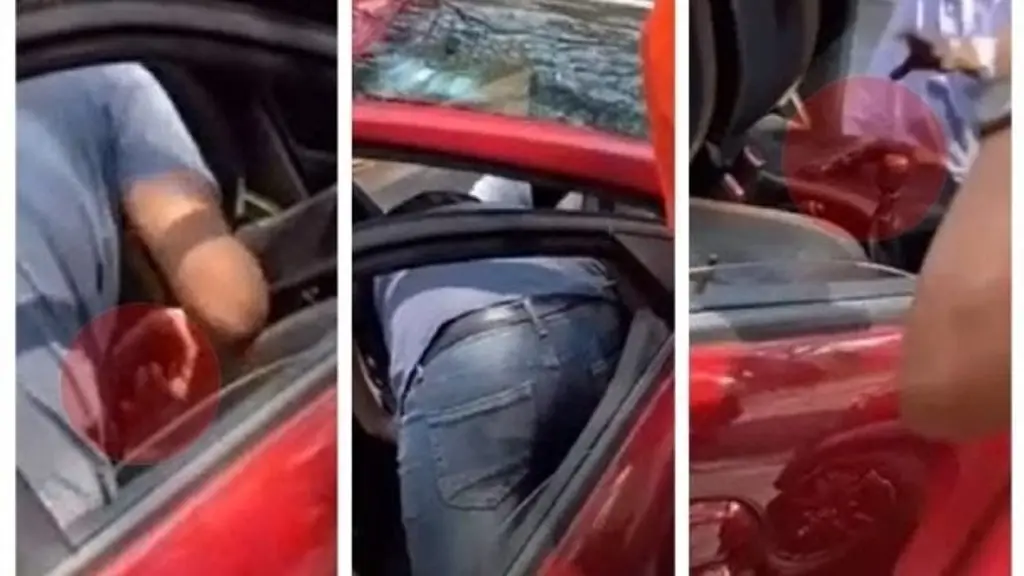 Imagen Captan a policías que ‘siembran’ arma a padre de familia (+Video)