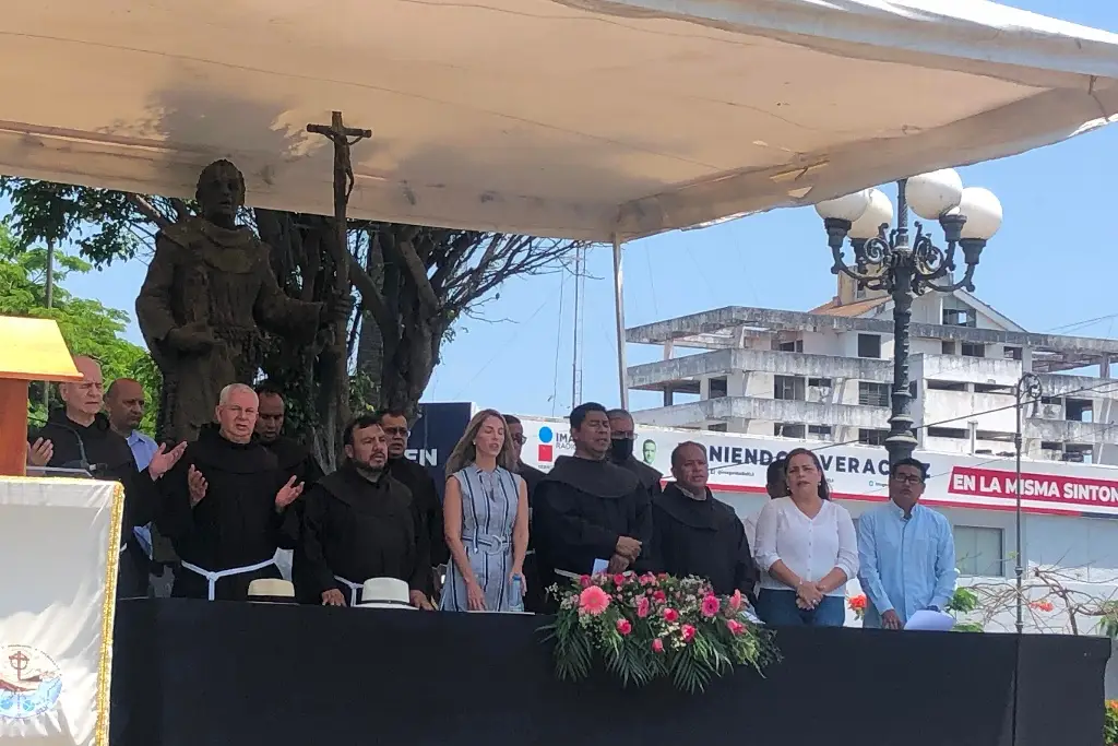Imagen Oran por la paz en el 498 aniversario de la llegada los franciscanos a Veracruz