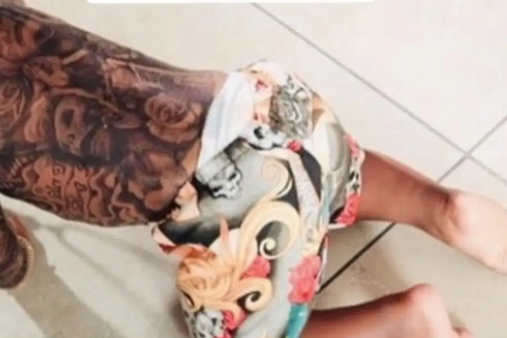 Imagen La atacan en redes al compartir que tatuó a su bebé