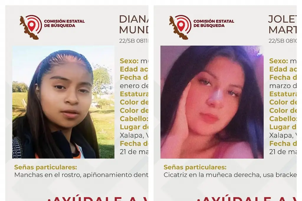 Imagen Desaparecen 2 menores de edad en Xalapa 
