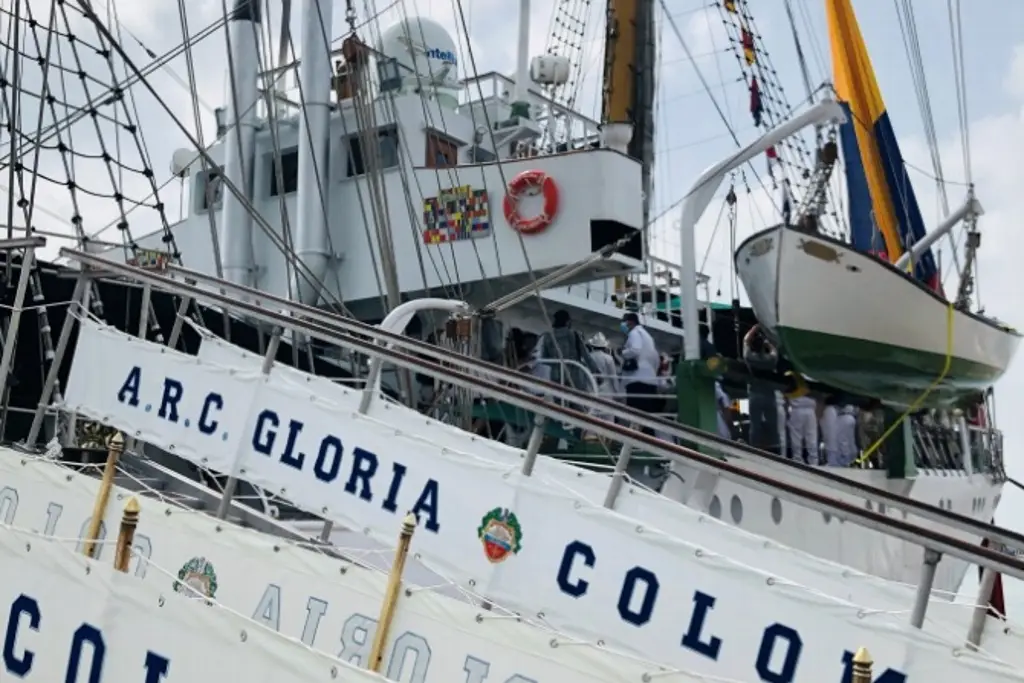 Imagen Llegará a Veracruz el buque ARC Gloria de la Armada de Colombia