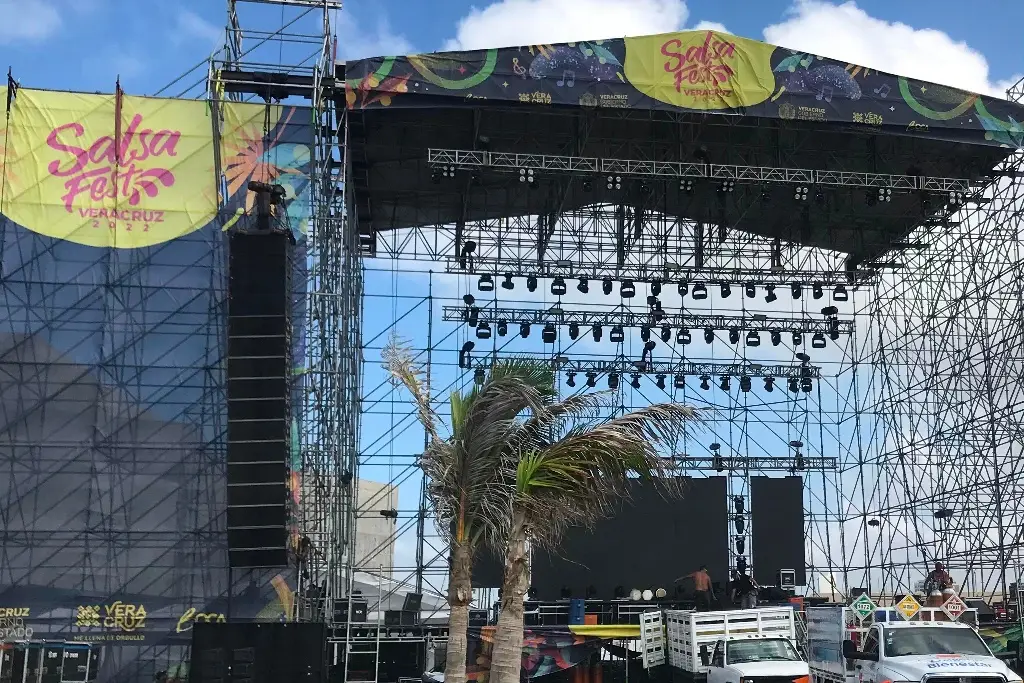 Imagen Casi listo el salsódromo; así se vivirá el SalsaFest en Boca del Río