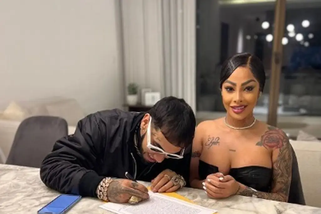 Imagen Anuel AA y Yailin la mas viral se casan (+video)