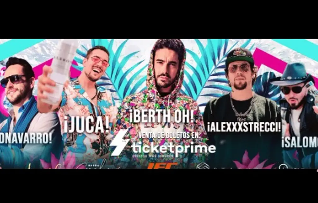 Imagen En el Carnaval de Veracruz, los influencers Rod Navarro, Juca, Berth Oh, AlexxxStrecci y Salomondrin