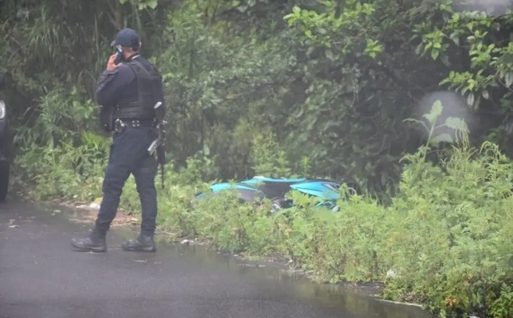 Imagen Mujer policía muere al derrapar en moto en Ixhuatlancillo, Veracruz 