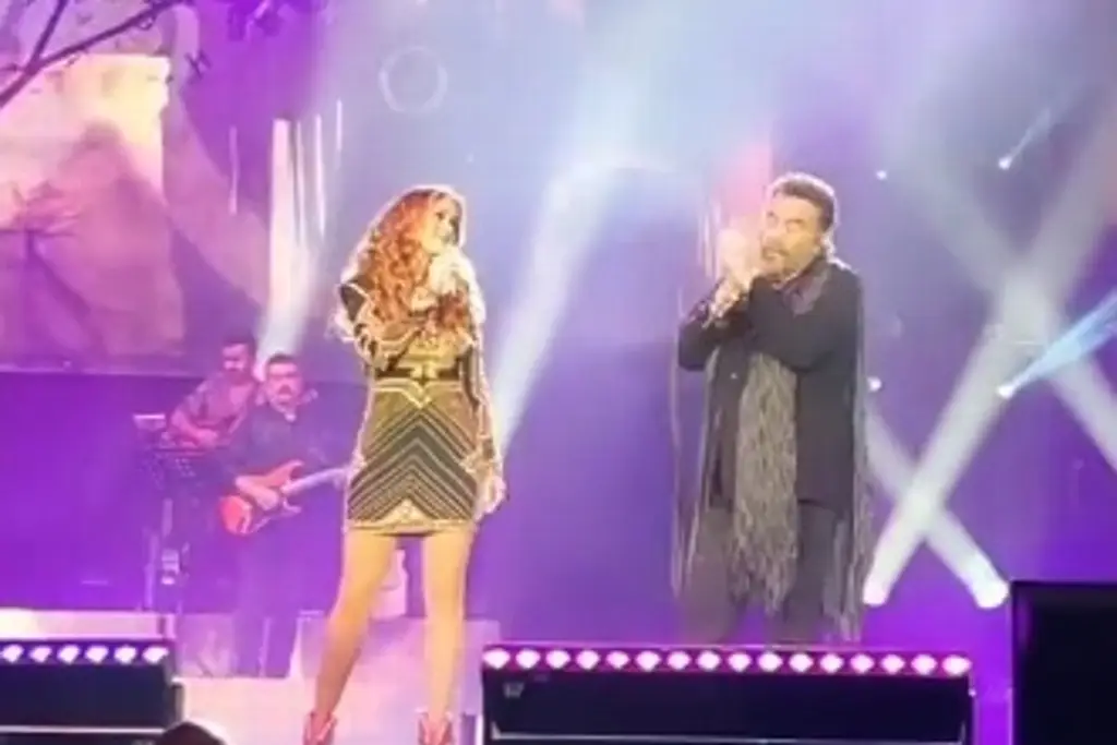 Imagen Lucero le reprocha a Mijares durante concierto 