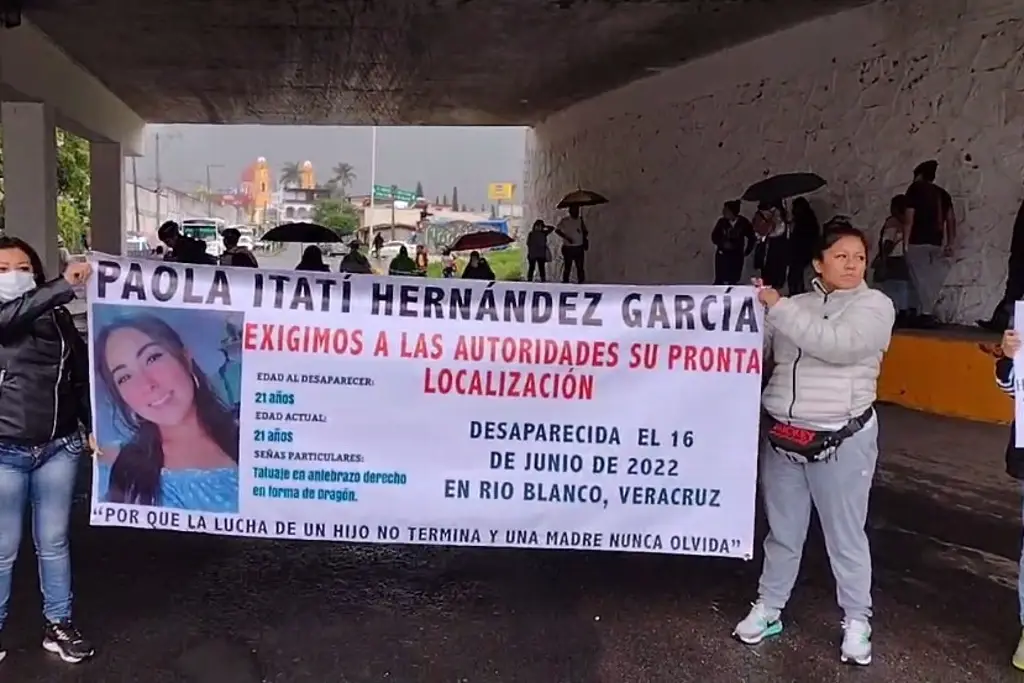 Imagen Exigen localización de jóvenes desaparecidos en Río Blanco, Veracruz