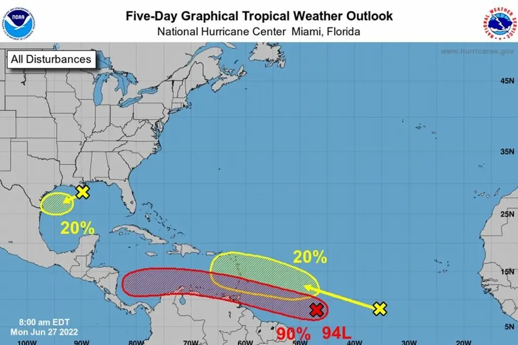 Imagen Trópicos se activan por tormenta Celia y 7 posibles ciclones: Protección Civil