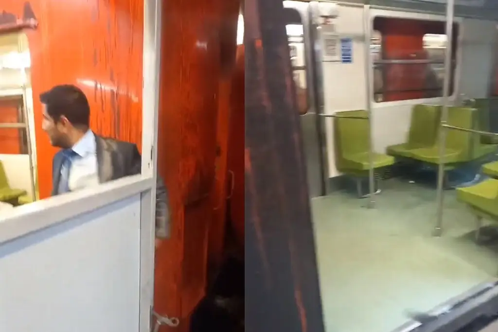 Imagen Se incendia vagón de la Línea 9 del Metro de la CDMX