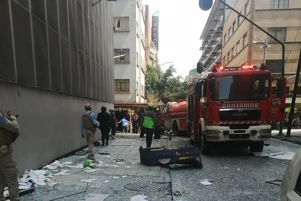 Imagen Suben a 7 los heridos por explosión en edificio de la CDMX