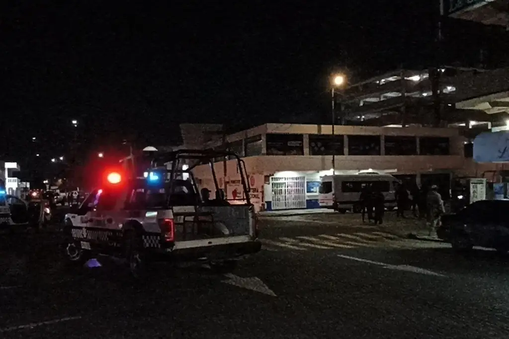 Imagen Fuerte operativo policiaco en centro de la ciudad de Veracruz 