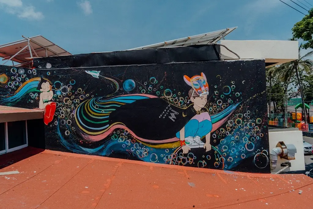 Imagen Fusión Arte Urbano concluye tercer mural en el fraccionamiento Reforma (+fotos)