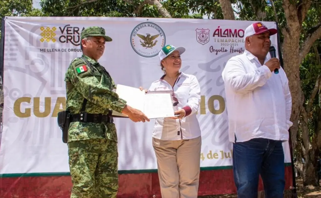 Imagen Entregan predio para cuartel de la Guardia Nacional en Álamo Temapache, Veracruz 