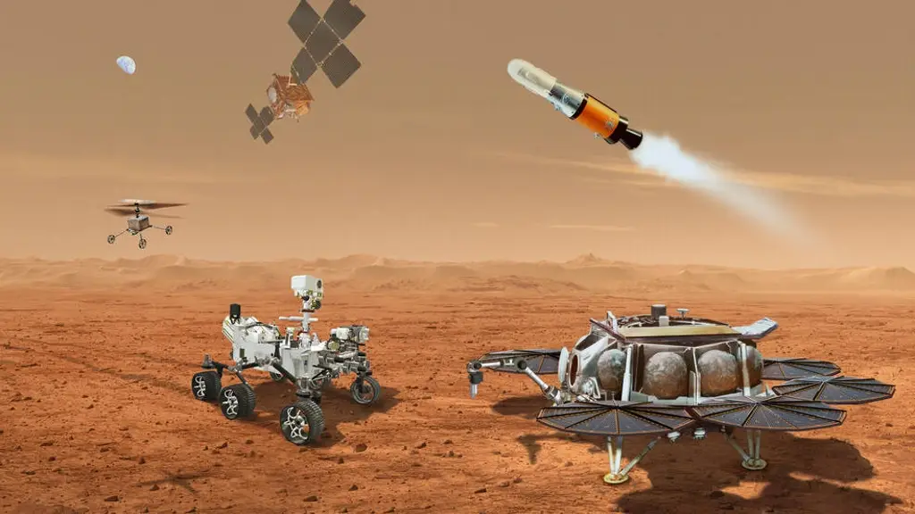 Imagen NASA revela cuándo prevé traer las primeras muestras del planeta Marte
