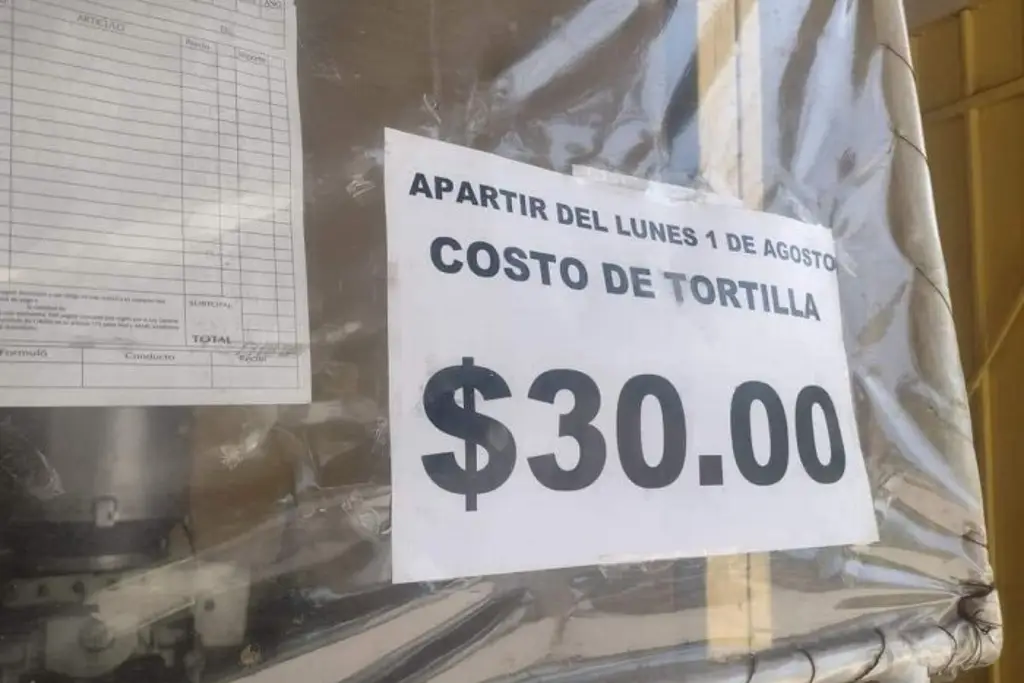 Imagen Reportan que subió a 30 pesos el kilo de tortilla ¿En cuánto la compraste?