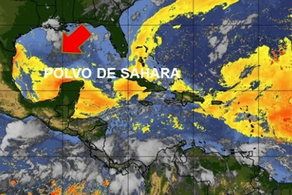Imagen ¡Reportan la llegada del polvo del Sahara a Veracruz! (+Fotos)