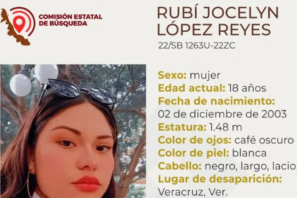 Imagen Buscan a joven desaparecida en la ciudad de Veracruz