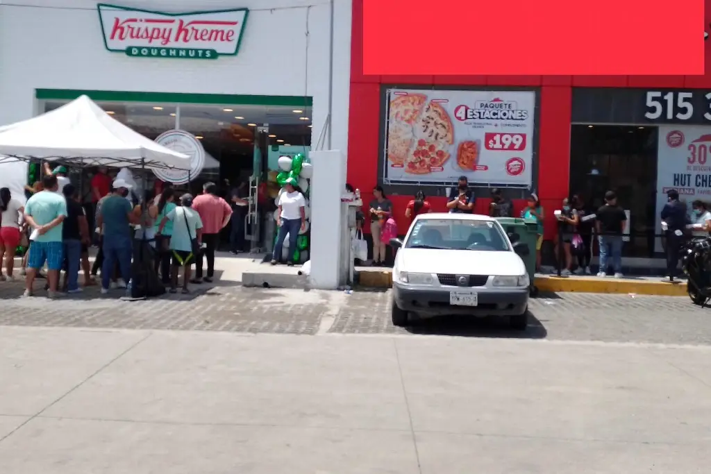 Imagen También en el Puerto de Veracruz, negocio de donas causa euforia con ciudadanos