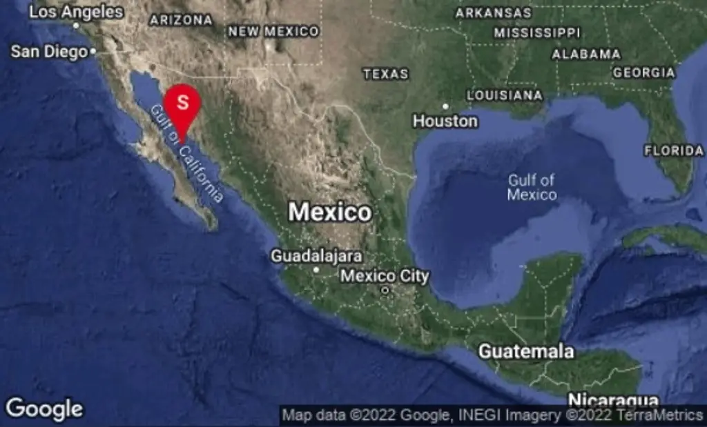 Imagen Sismo de magnitud 5.0 sacude a Baja California Sur 