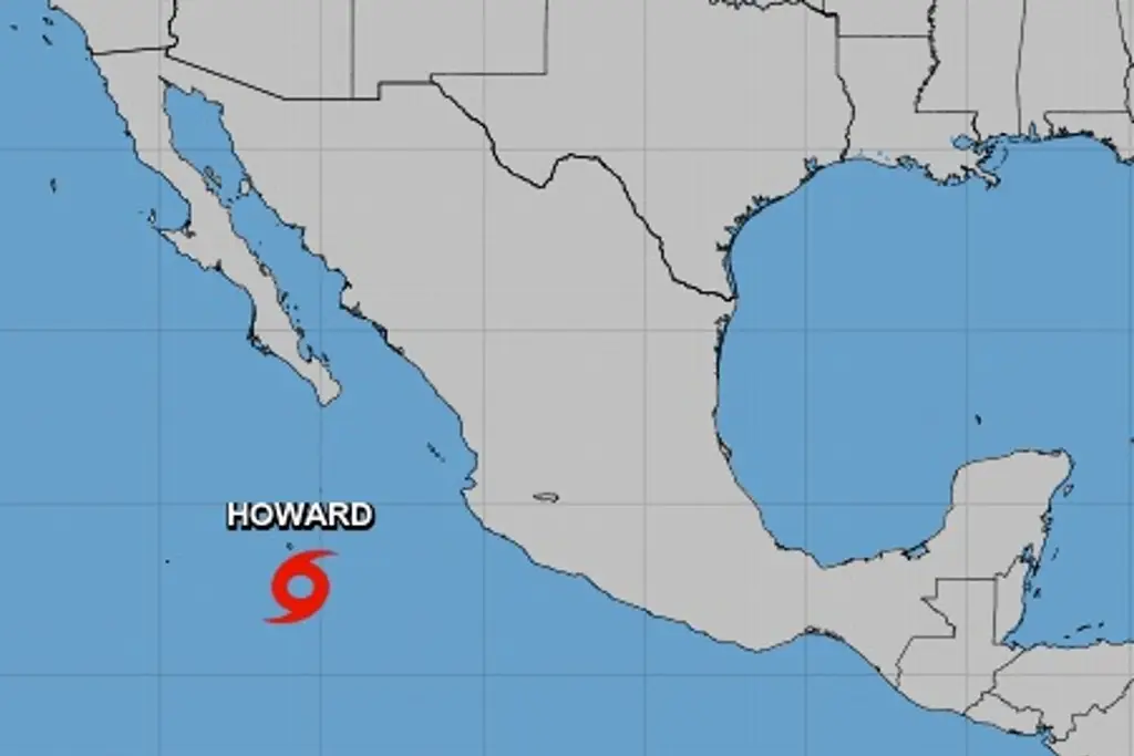 Imagen Se forma la tormenta tropical 'Howard'