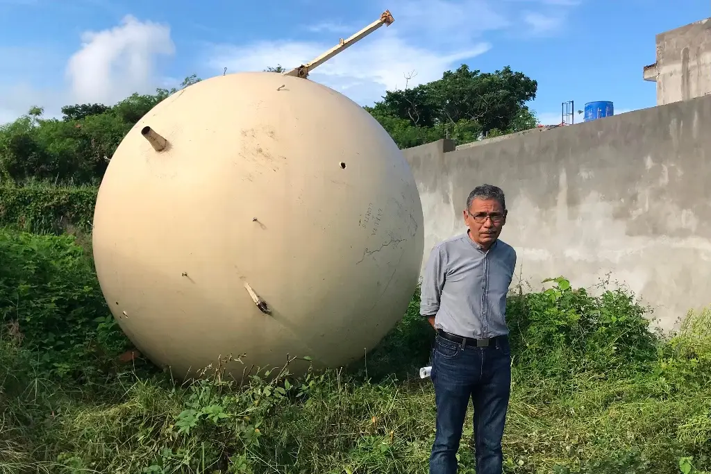 Imagen Esta es la verdadera historia de la esfera que decían “cayó del cielo” en Veracruz