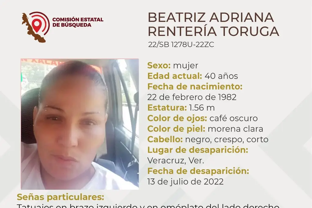 Imagen Desaparece mujer en el puerto de Veracruz 