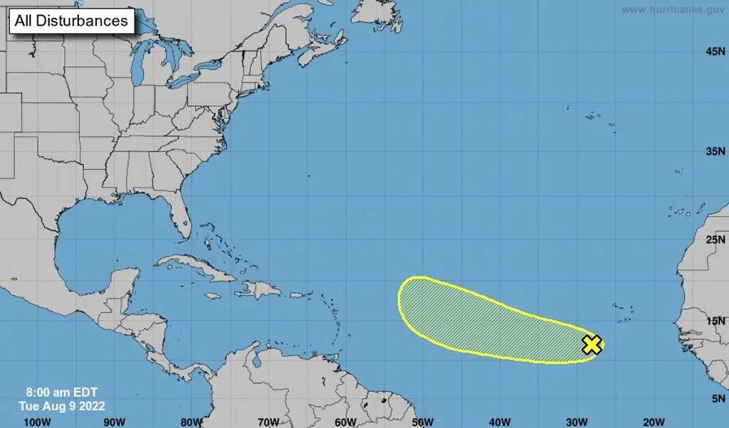 Imagen Reportan posible ciclón tropical con 30% de probabilidad de evolución