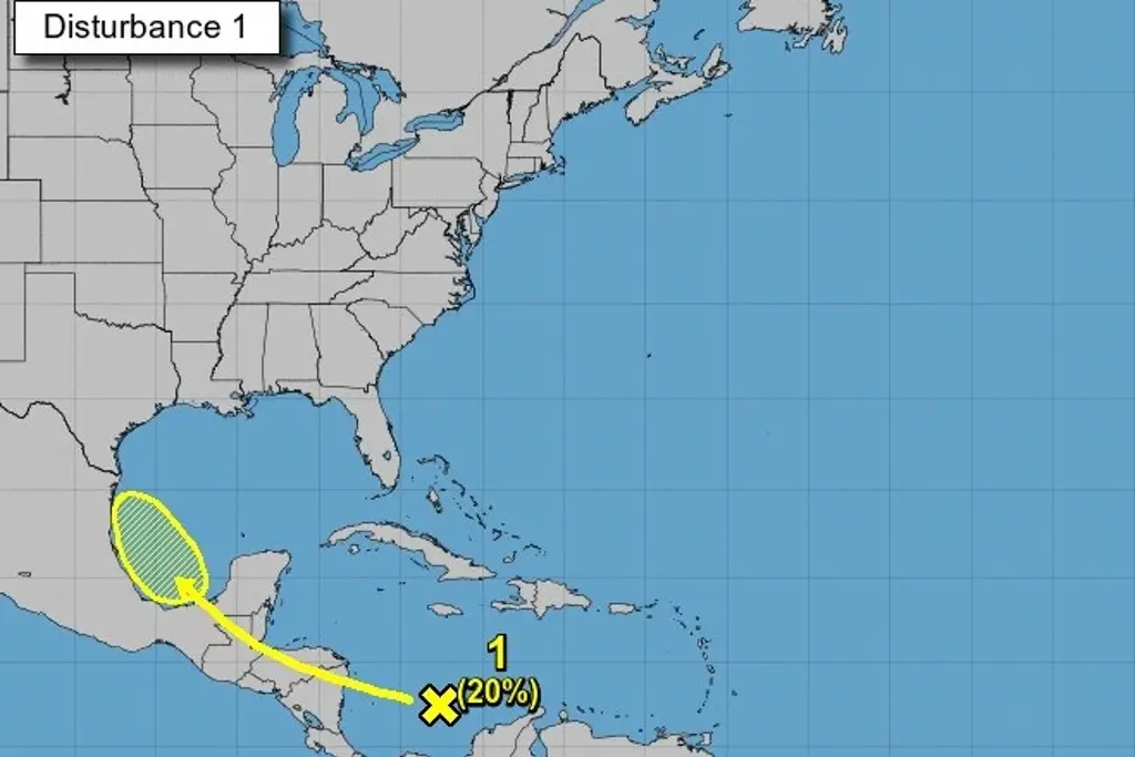Imagen Podría disturbio tropical afectar al Golfo de México ¿Cuándo?