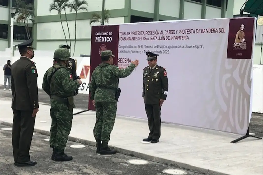 Imagen Nombran a nuevo comandante del 83 Batallón Militar de La Boticaria