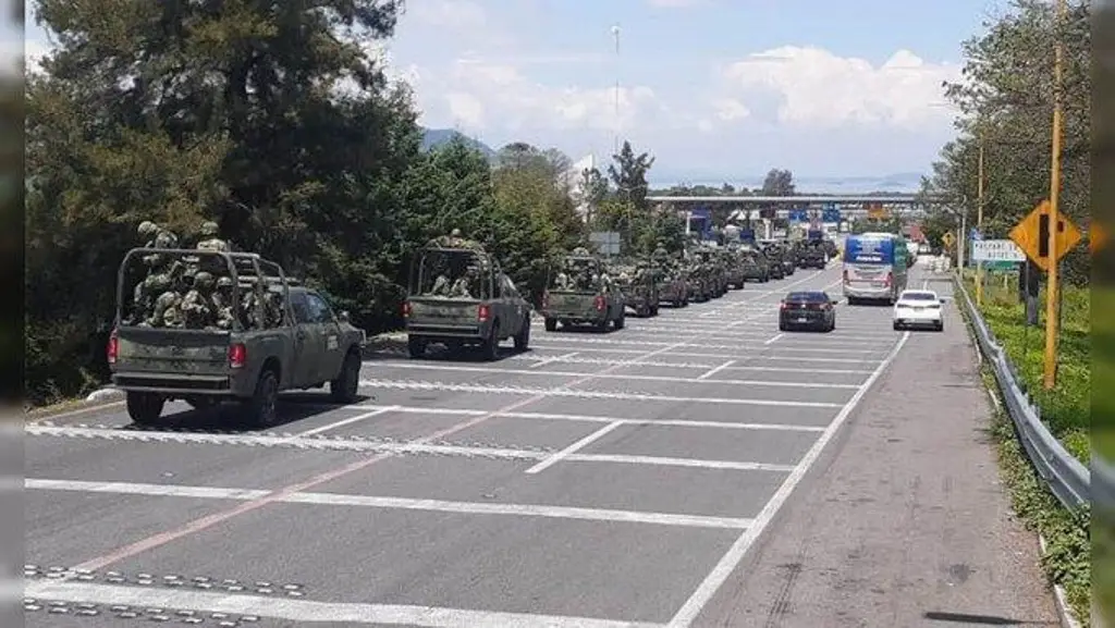 Imagen Resguardan Ejército y Guardia Civil la Fiscalía y Poder judicial de Michoacán  por 167 detenidos