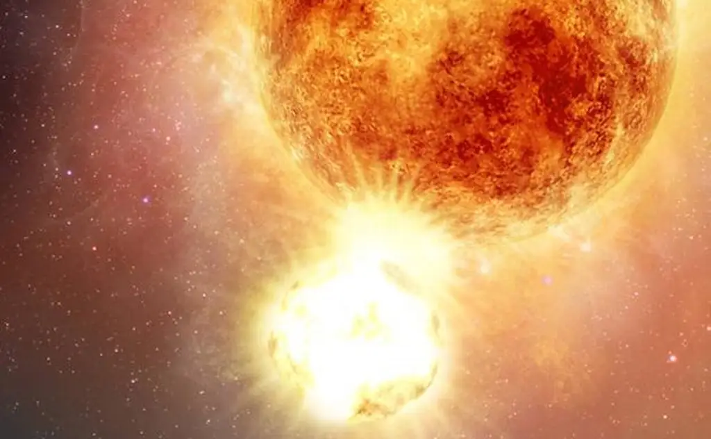 Imagen Sorprende explosión en estrella supergigante roja