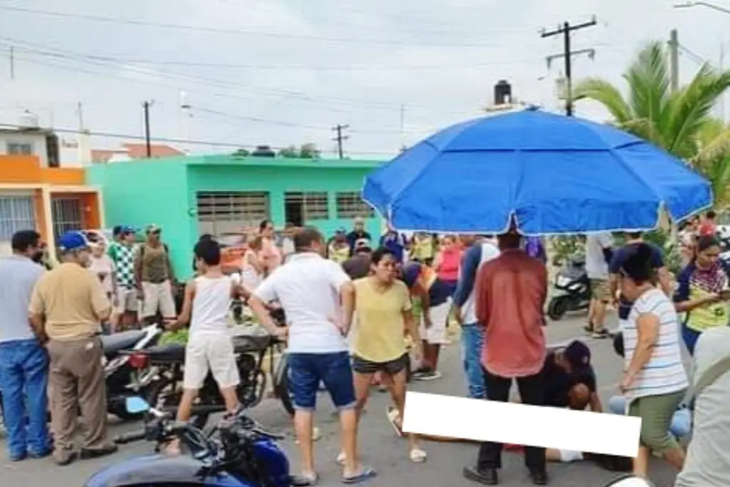 Imagen Muere bebé tras choque de motos en Alvarado, Veracruz 