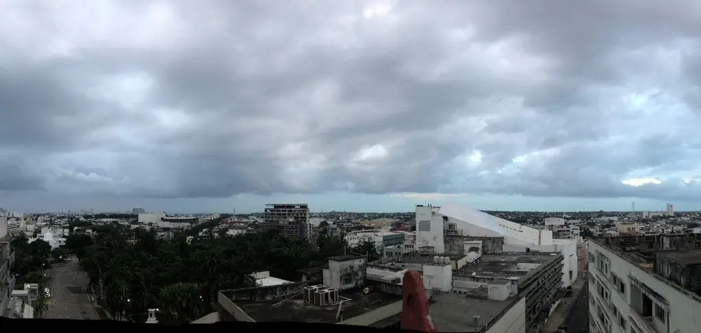 Imagen Impactante nube en Veracruz 
