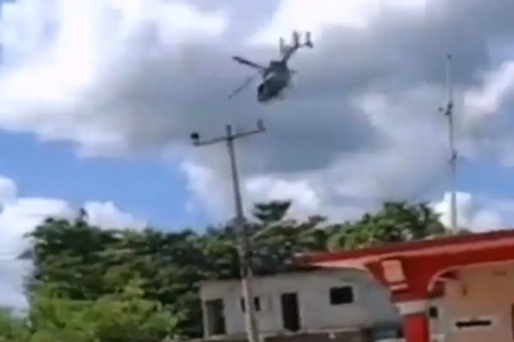 Imagen Se desploma helicóptero de la Marina en Tabasco (+Video)