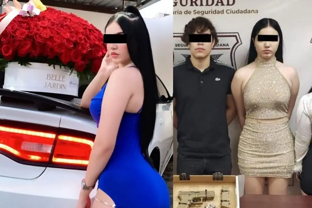 Imagen Detienen a famosa influencer; portaba un arma de fuego 