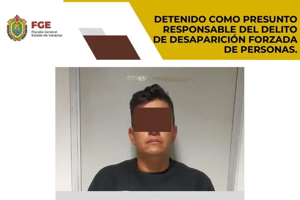 Imagen Detienen a exfuncionario de SSP por presunta desaparición forzada de director de la Policía Vial en Veracruz
