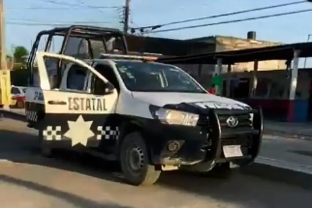 Imagen Fuerte operativo tras balacera en colonia de Veracruz; hay un policía herido 