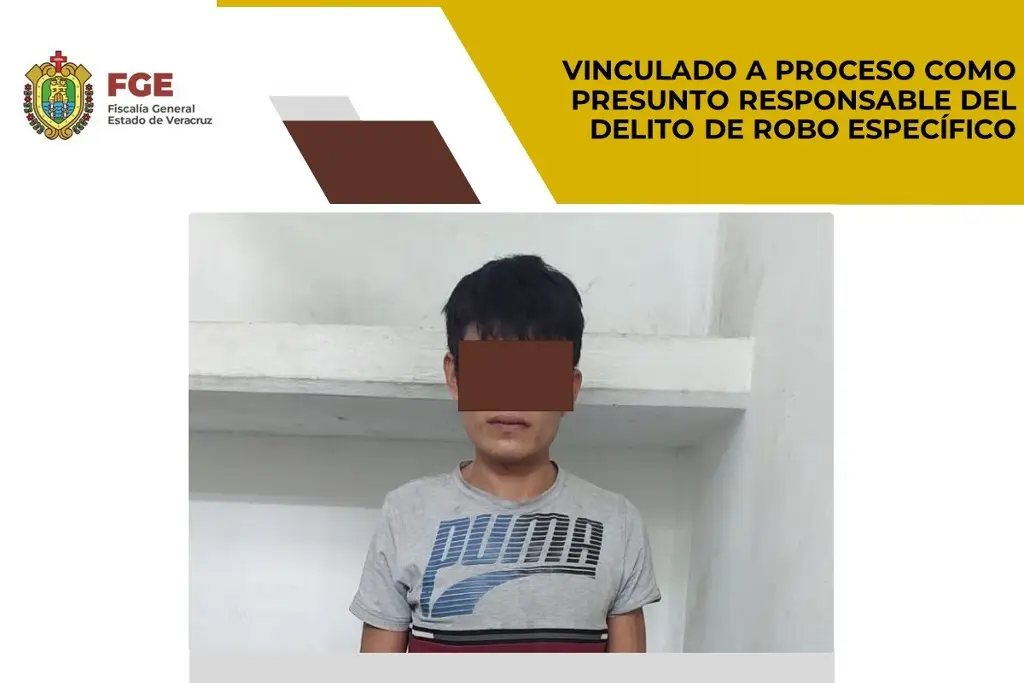 Lo vinculan a proceso por el delito de robo específico en colonia del ...