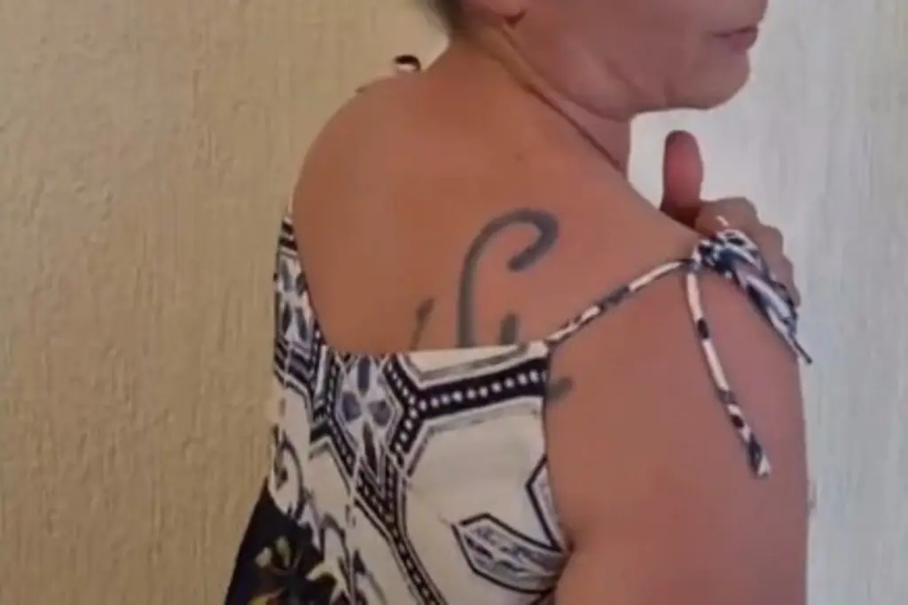 Imagen Denuncia su esposa a Notario Público por presunta violencia y marcarla con fierro (+Video)