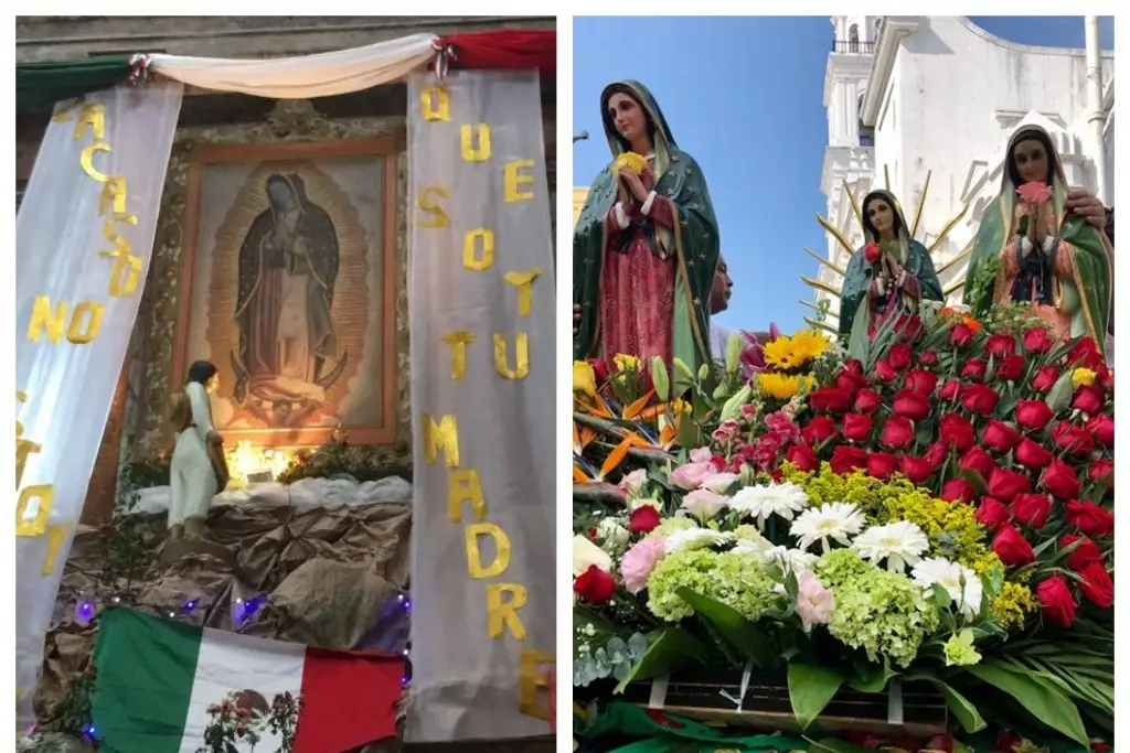 En esta fecha serán las mañanitas a la Virgen de Guadalupe en Veracruz