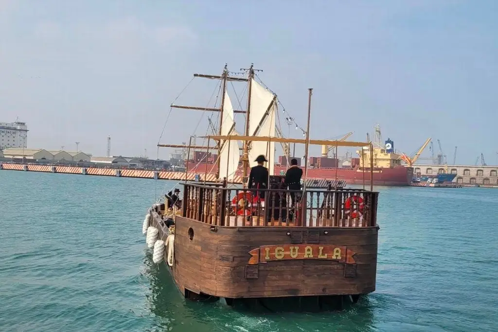 Imagen Muestran embarcación que podría trasladar a San Juan de Ulúa de Veracruz