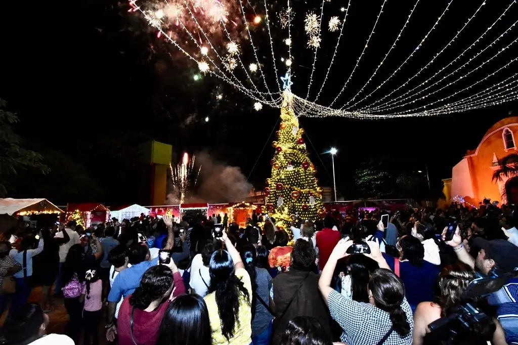 Imagen Inauguran villa navideña en Medellín de Bravo, Veracruz