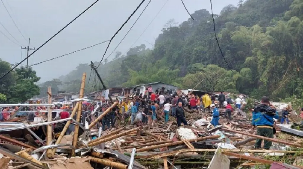 Imagen Suben a 33 los muertos tras un deslizamiento de tierra en Colombia