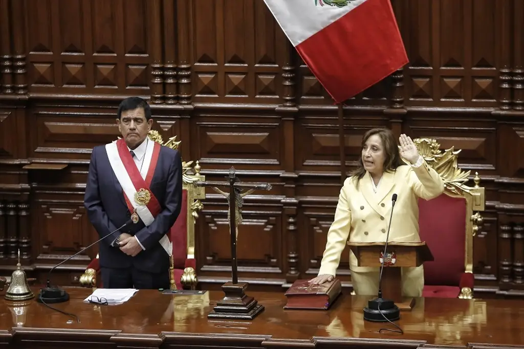 Imagen Secretario general de la OEA reconoce a Dina Boluarte como presidenta de Perú