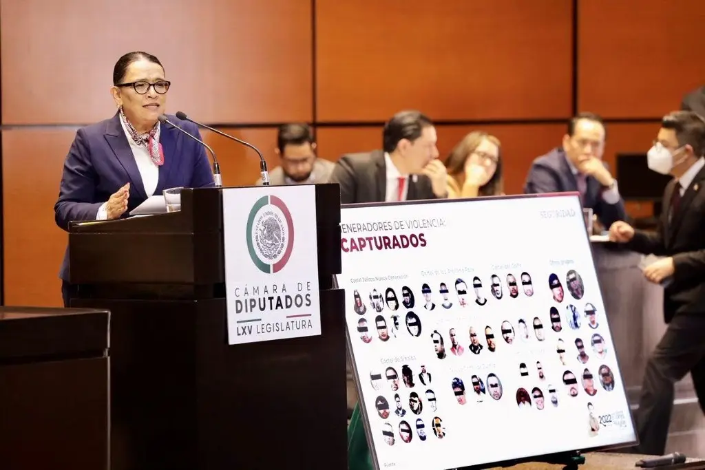 Imagen Gabinete de seguridad de AMLO no tiene vínculos con narcotráfico: Rosa Icela Rodríguez