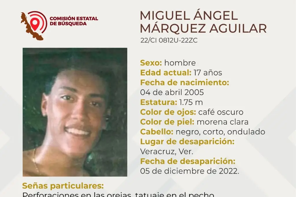 Imagen Desaparece menor de edad en el puerto de Veracruz