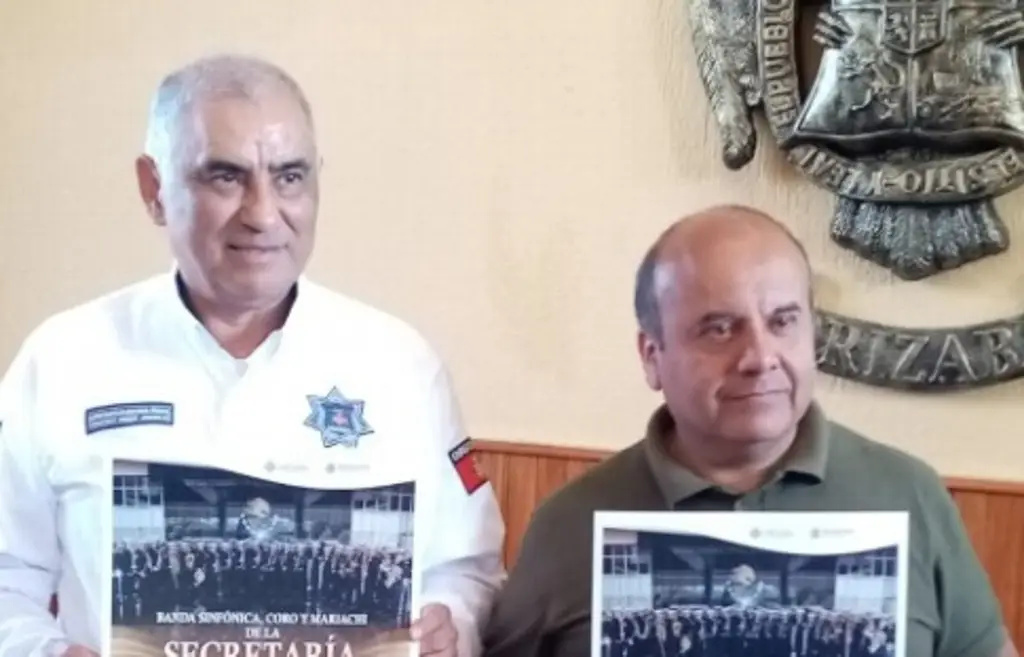 Imagen Se presenta la Banda Sinfónica Mariachi y Coros de la Semar en Orizaba 