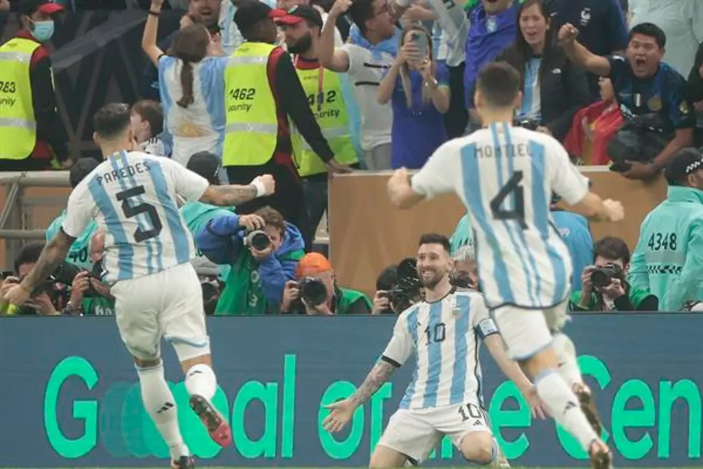 Imagen Argentina conquista Qatar y son los Campeones del Mundo 